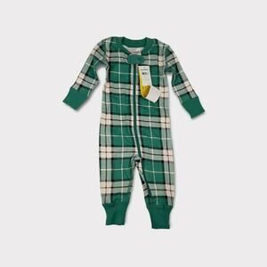 Hanna Andersson Plaid Zip Pajamas